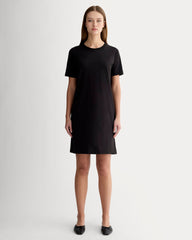 womens-organic-weekend-tee-dress-black | primary