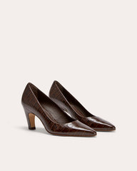 womens-banana-pump-brown-croc