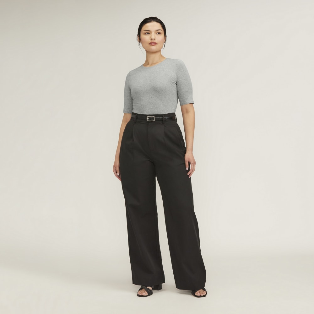 womens-ss-crew-bodysuit-thong-heathered-grey | primary