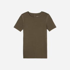 womens-pima-micro-rib-crew-tee-beech | alt