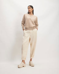 womens-cotton-merino-vintage-henley-warm-oat-heather