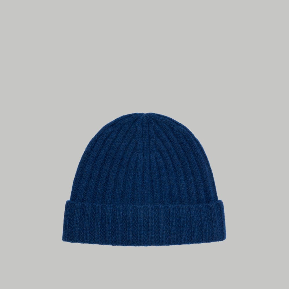 unisex-recashmere-beanie-bright-navy | alt