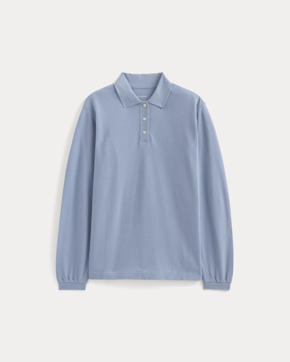 womens-oversized-pique-polo-soft-blue | alt