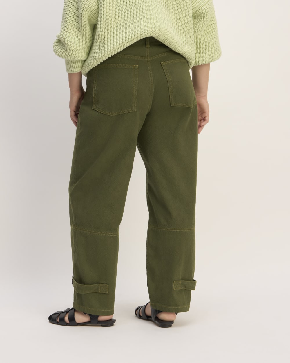 womens-ma-canvas-oversized-barrel-pant-deep-moss-green