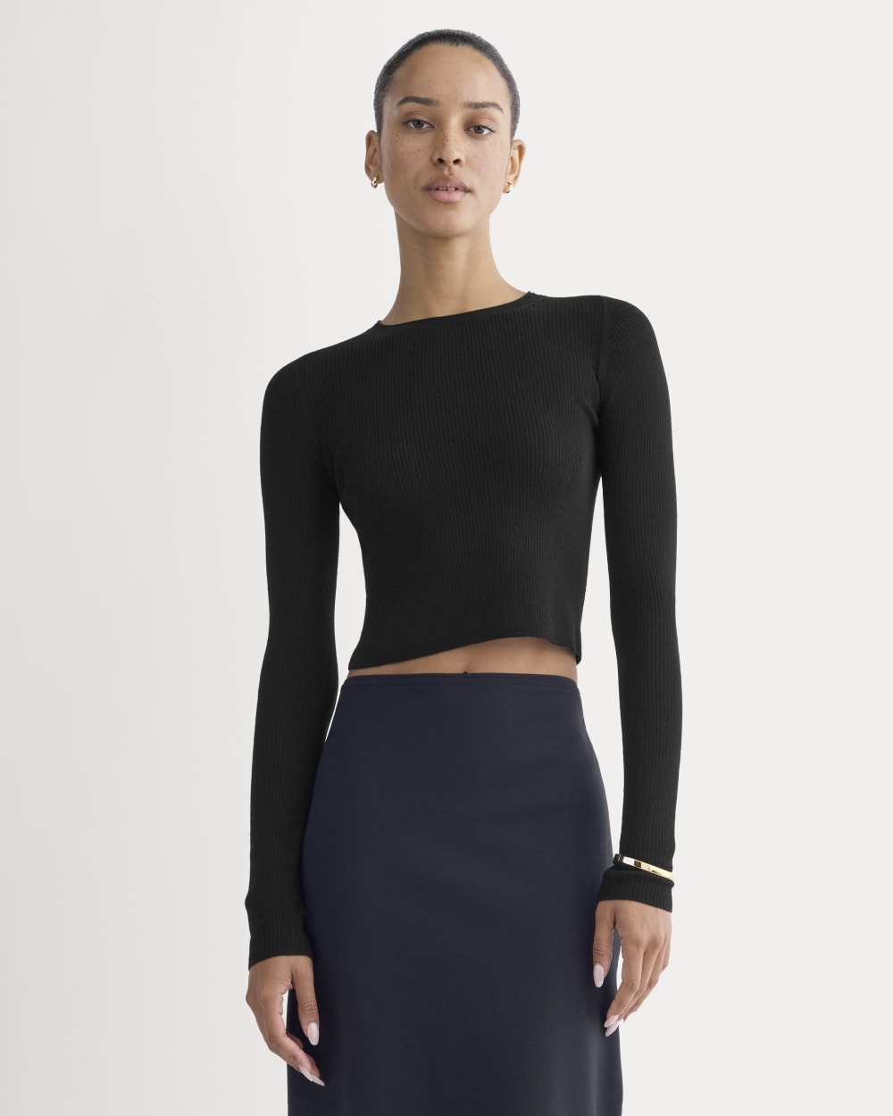 womens-cropped-crew-top-ultrafine-merino-black | primary