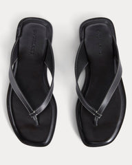 womens-leather-flip-flop-black | alt