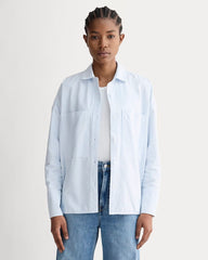womens-boxy-oxford-white-blue | primary