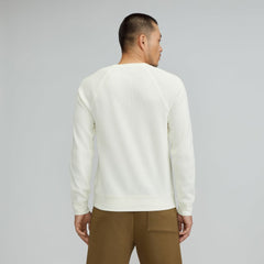 mens-waffle-knit-ls-crew-offwhite