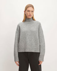 womens-cloud-oversized-turtleneck-heather-grey | primary