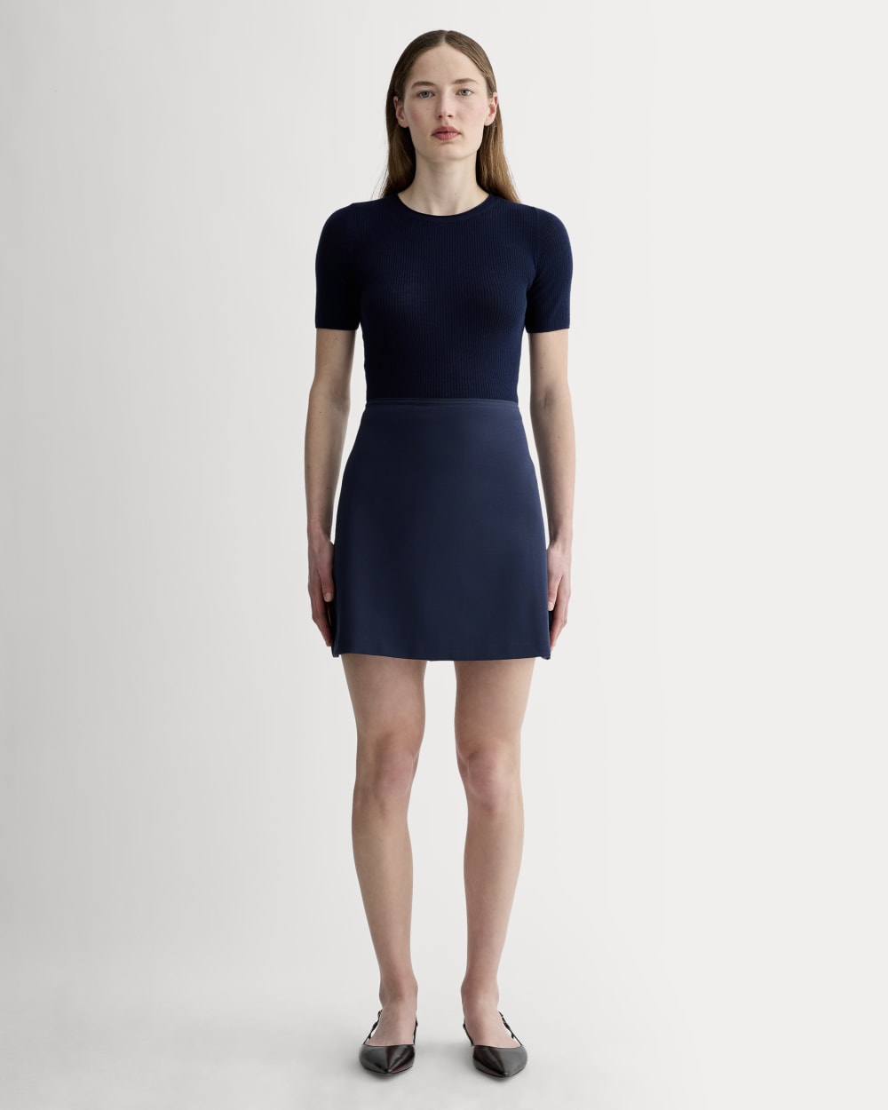 womens-dream-mini-skirt-navy | primary