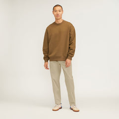 mens-organic-cotton-pleated-chino-trench-coat-khaki | primary