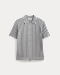 mens-no-sweat-button-down-polo-hthr-grey | alt