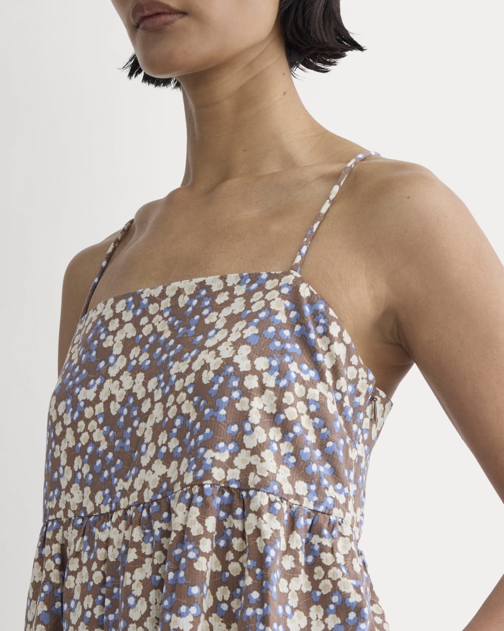 womens-gauze-tiered-dress-mocha-floral