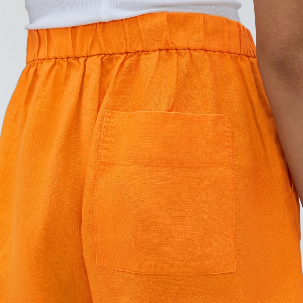 womens-linen-boxer-short-turmeric