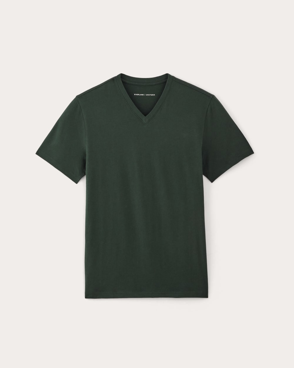 mens-essential-organic-v-tee-uniform-scarab | alt