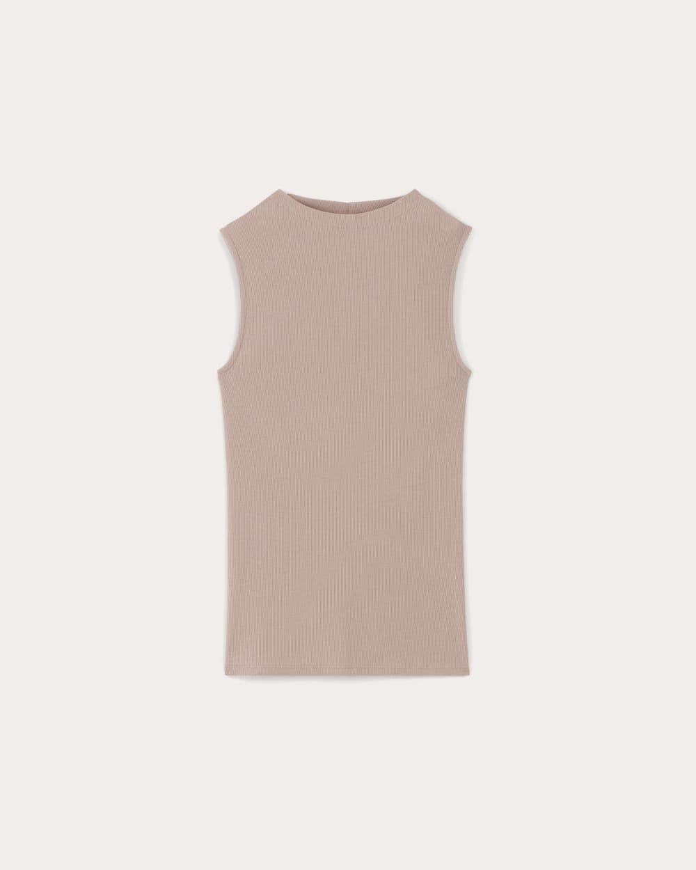 womens-supima-micro-rib-funnel-neck-tank-dusty-rose | alt