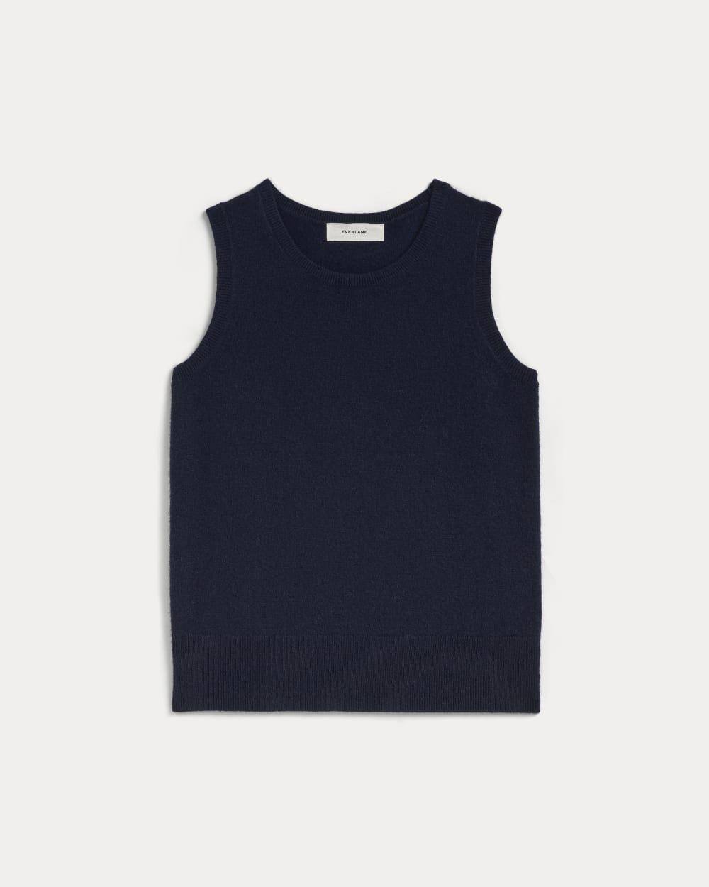 womens-cashmere-classic-sweater-tank-navy | alt