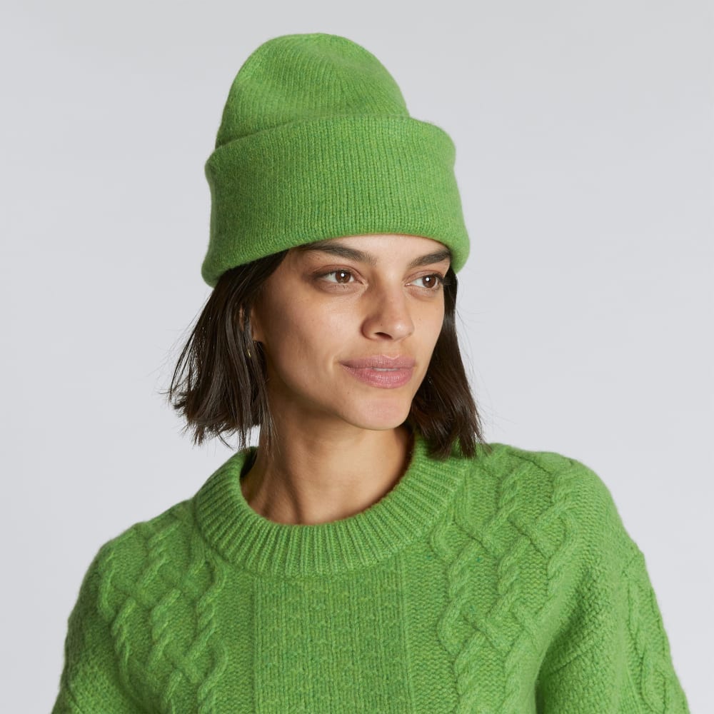 unisex-felted-merino-beanie-salted-lime | alt