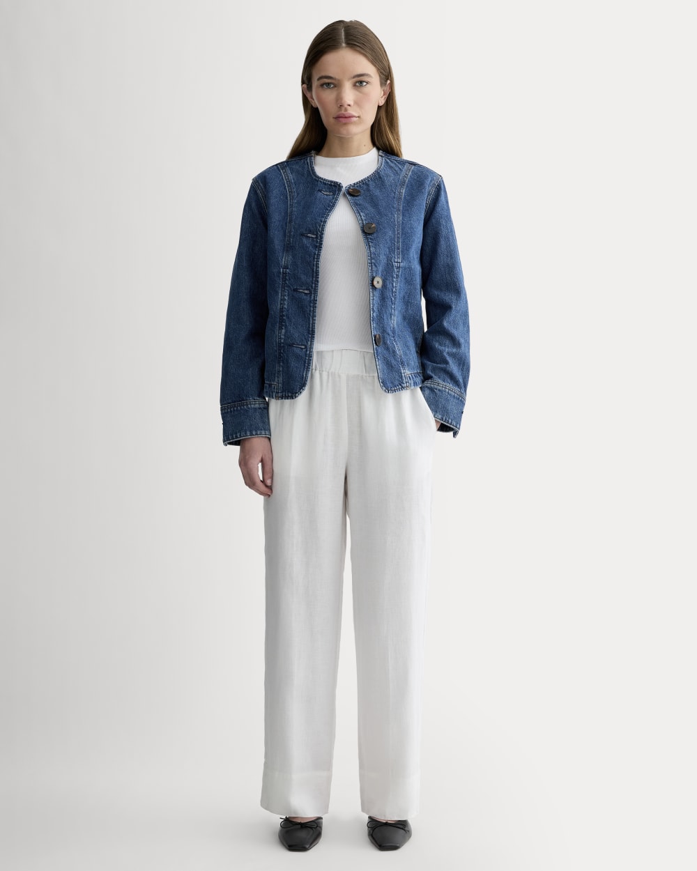 womens-linen-easy-pant-white | primary