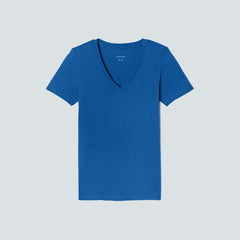 womens-organic-cotton-v-neck-lapis