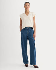 womens-mid-rise-cargo-jean-tungsten-blue-stone | primary