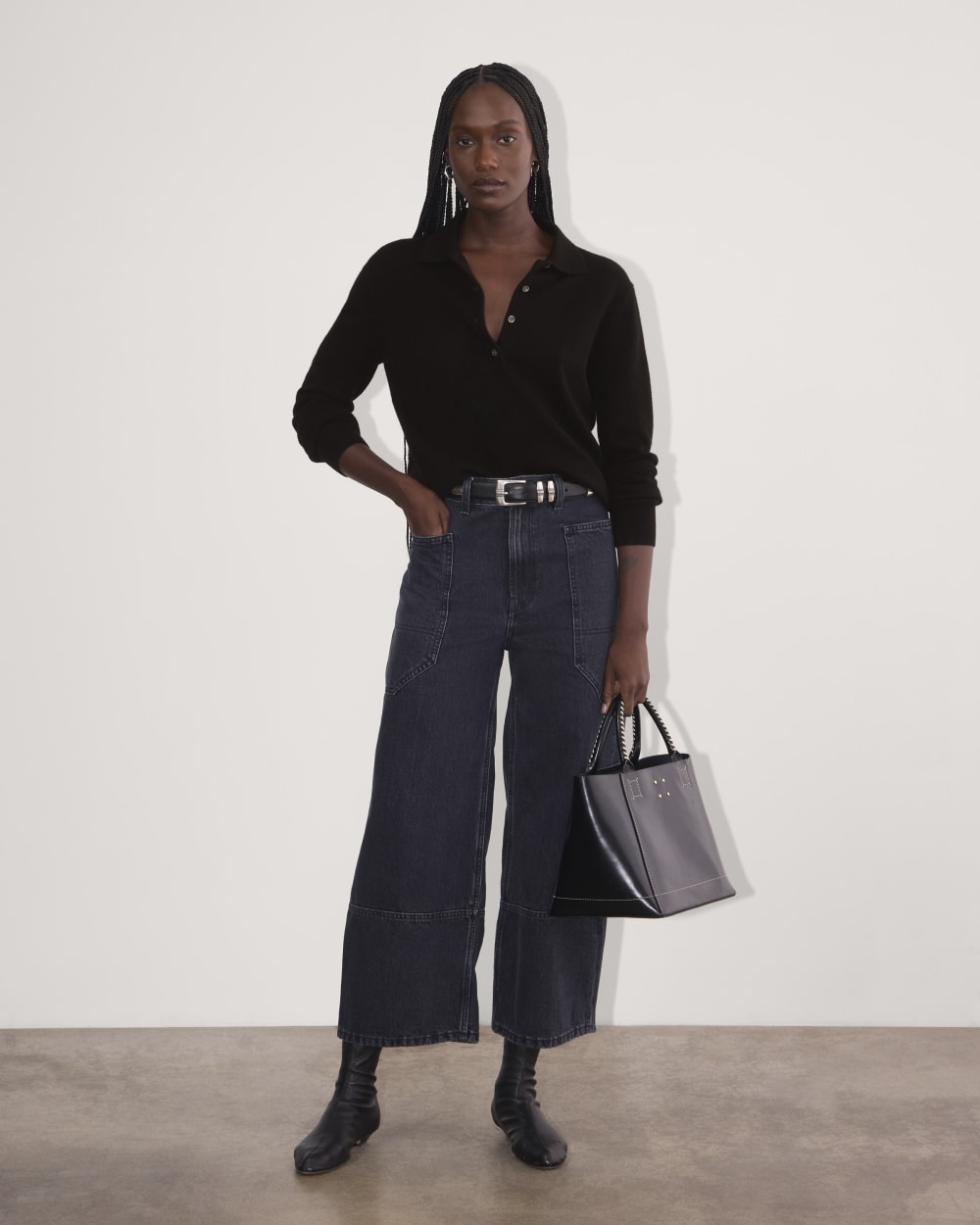 womens-cashmere-classic-sweater-polo-black