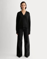 womens-cotton-boxy-polo-black