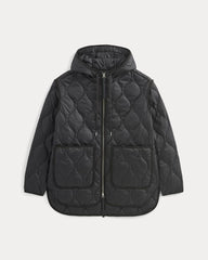 womens-renew-quilted-hooded-liner-black | alt