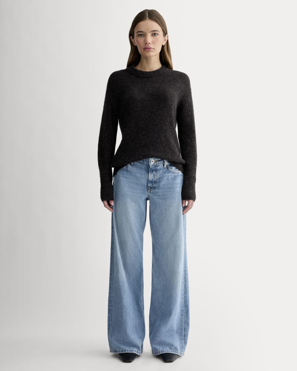 womens-alpaca-ribbed-cocoon-crew-heathered-black