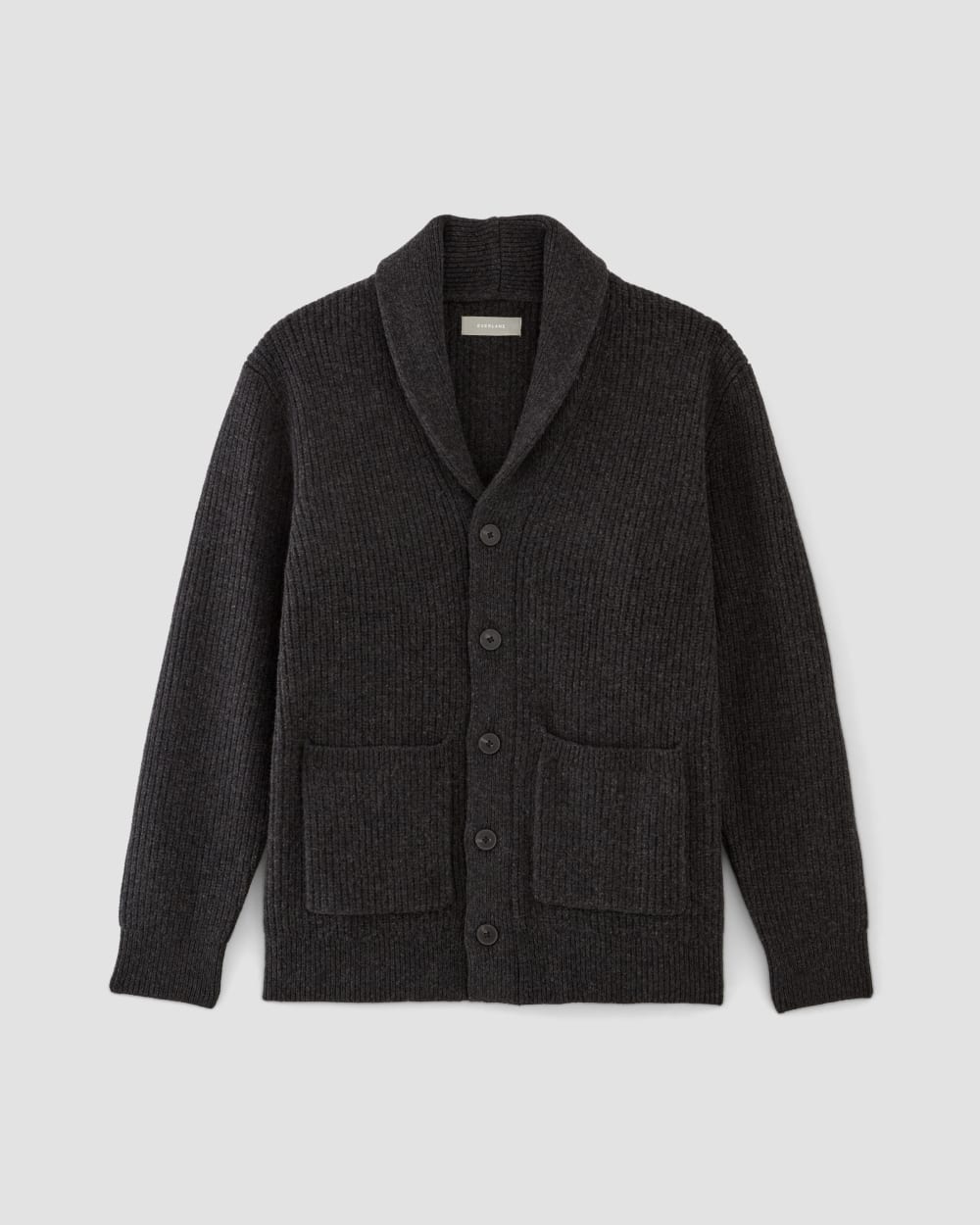 mens-merino-collar-cardigan-charcoal | alt