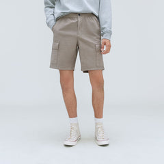 mens-cotton-linen-short-clay
