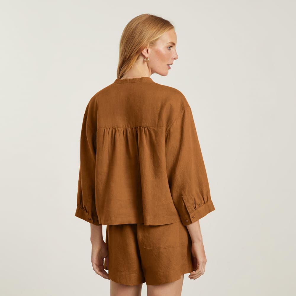 womens-linen-billow-blouse-tawny-brown