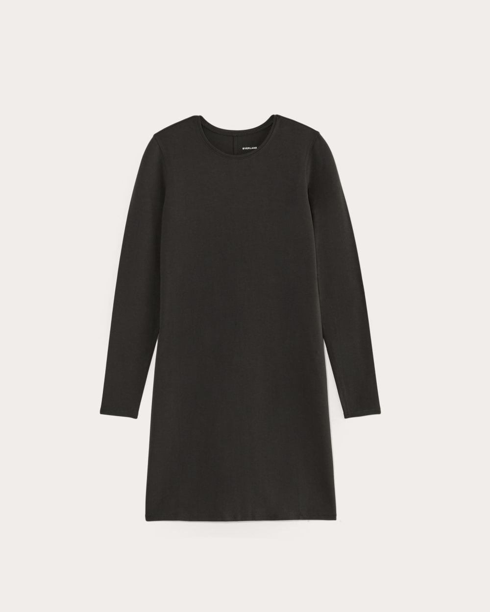 womens-form-mini-long-sleeve-dress-black | alt
