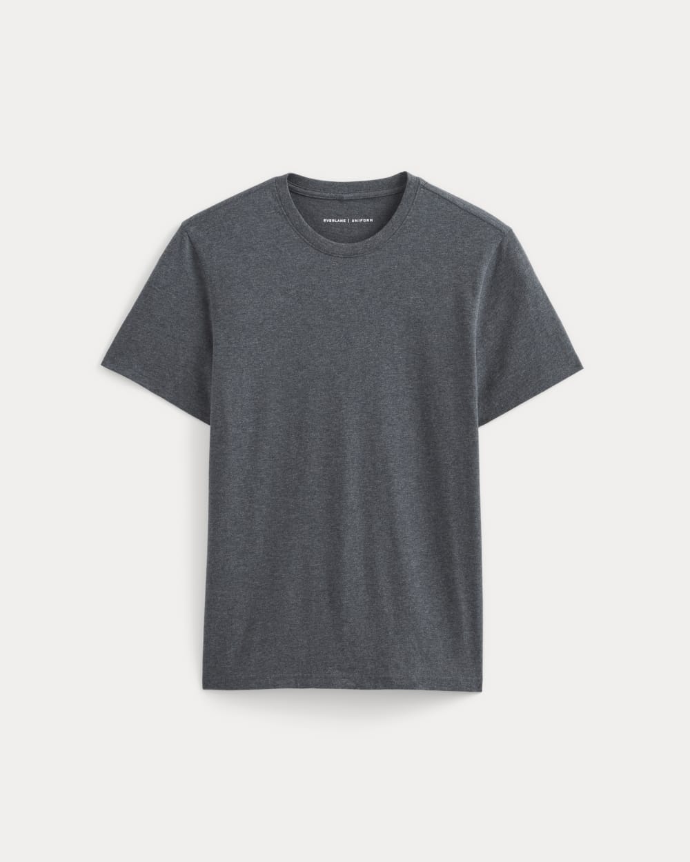 mens-essential-organic-crew-uniform-heather-deep-navy | alt