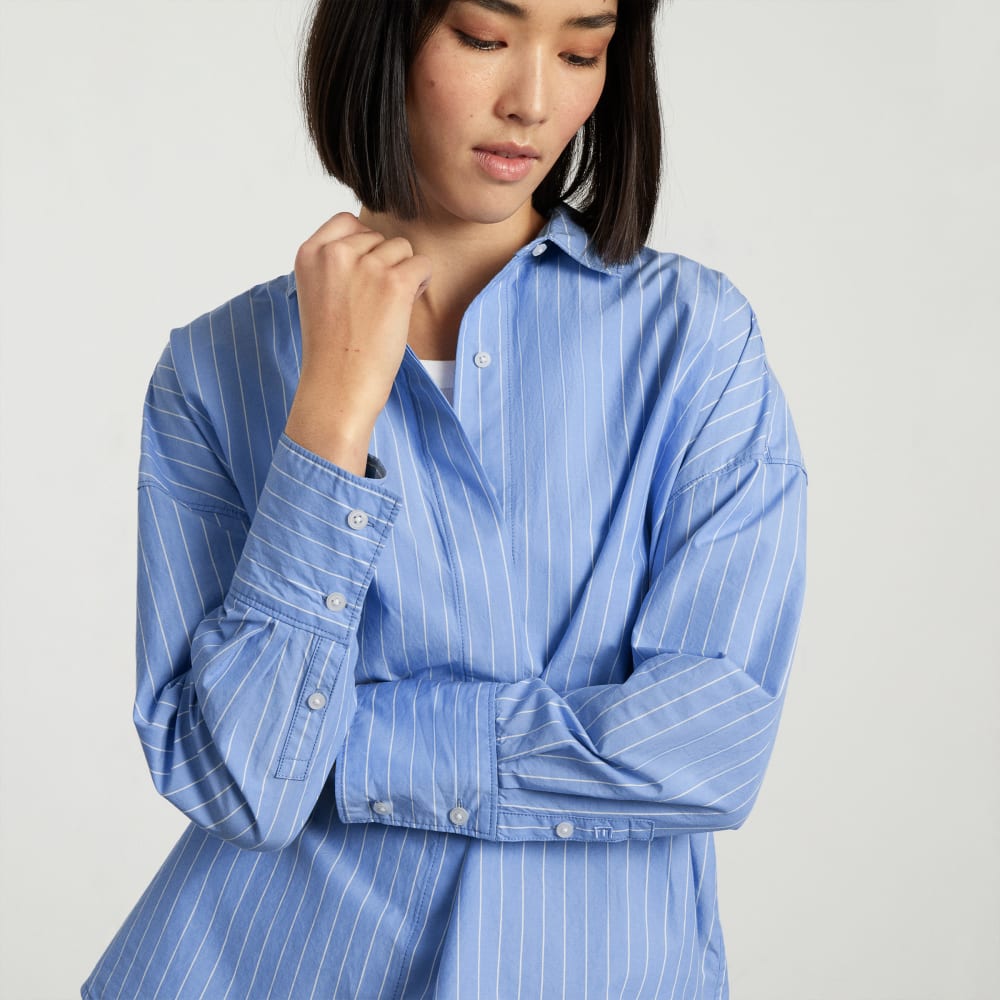 womens-oversized-poplin-shirt-blue-stripe