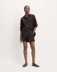womens-linen-easy-short-black | primary