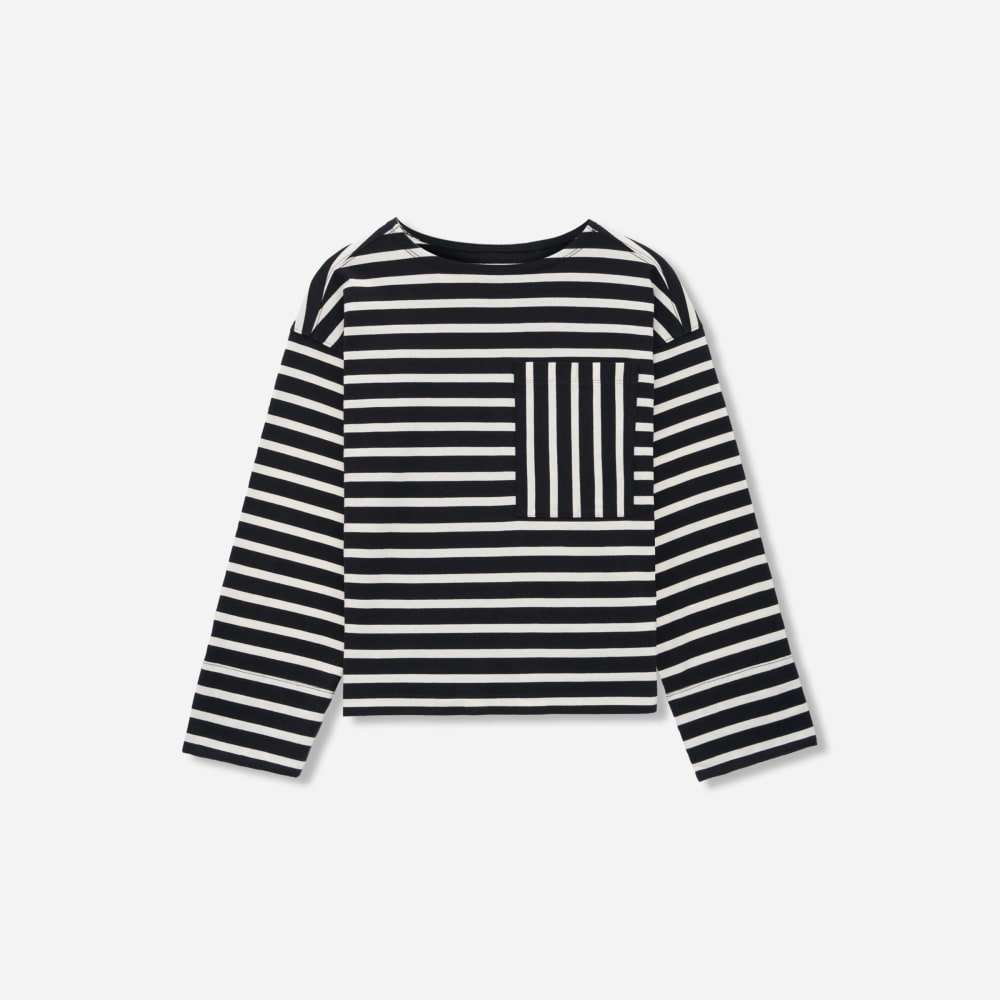 womens-premium-wt-oversized-pocket-tee-black-canvas-tan | alt