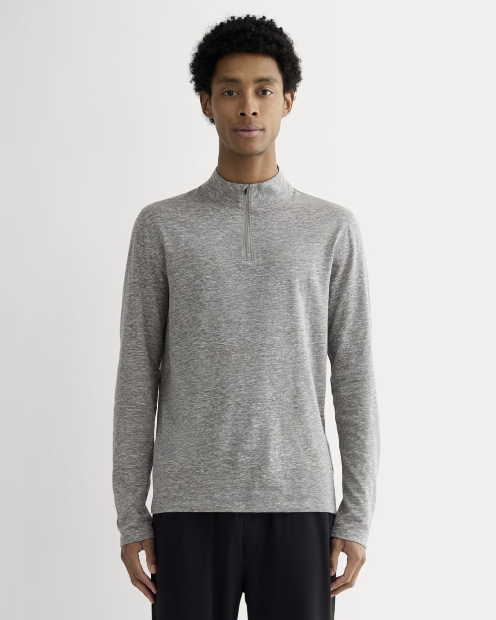 mens-rec-quarter-zip-hthr-black | primary