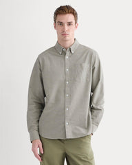 mens-organic-oxford-shirt-forest-night-gingham | primary