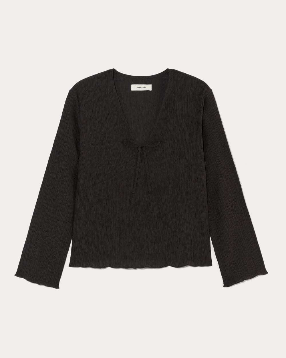 womens-crinkle-long-sleeve-black | alt