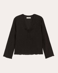 womens-crinkle-long-sleeve-black | alt