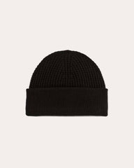 mens-waffle-beanie-black | primary
