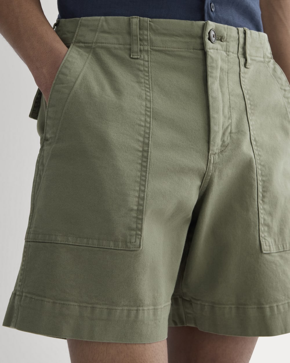 mens-canvas-relaxed-short-lichen-green