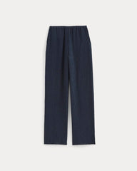 womens-crinkle-pant-navy | alt
