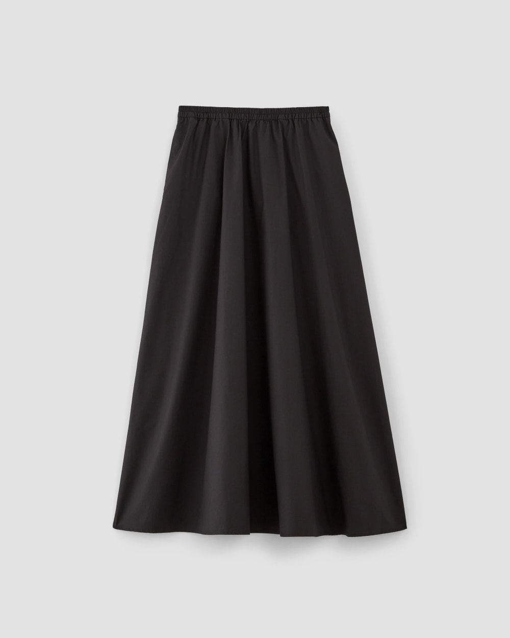 womens-supima-pull-on-maxi-skirt-black | alt