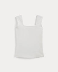 womens-form-square-neck-tank-white | alt