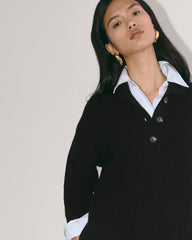 womens-wool-cashmere-cocoon-henley-sweater-black