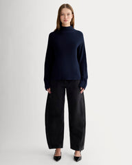 womens-slouchy-funnel-neck-cotton-navy