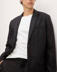 mens-linen-blazer-black