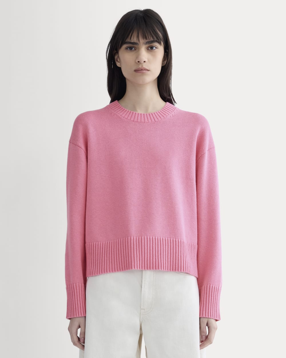 womens-organic-cotton-crew-sweater-deep-pink | primary